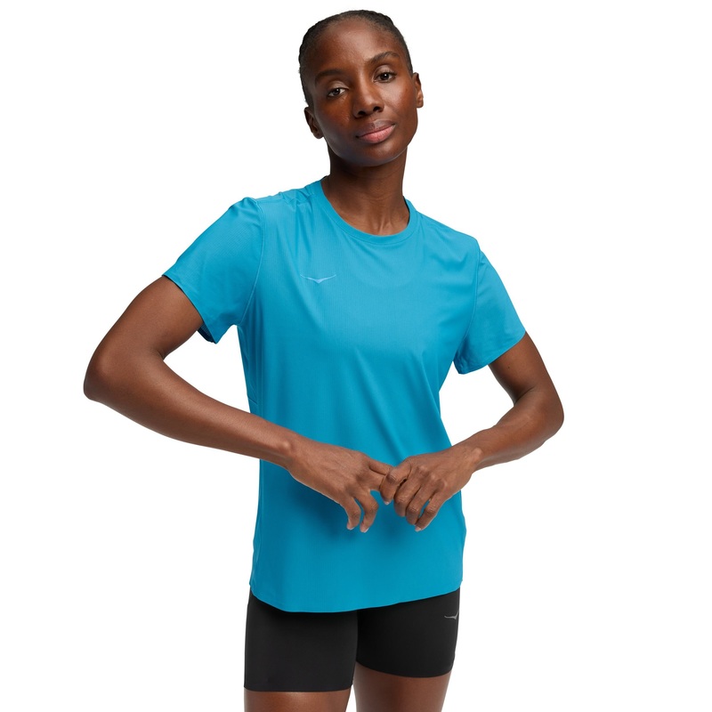 Airolite Short Sleeve 2.0 – Hoka Blue