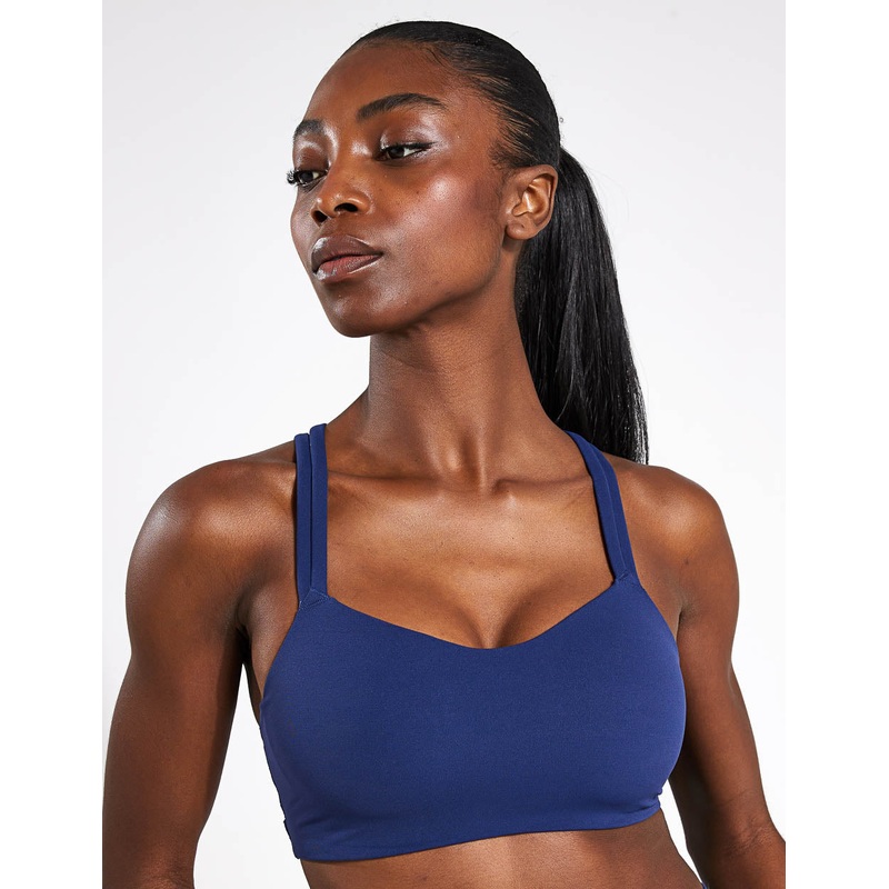 Alate Trace Bra – Midnight Navy/White