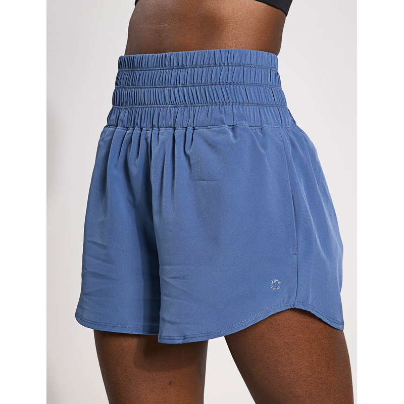 Bronte Running Short – Dusty Blue