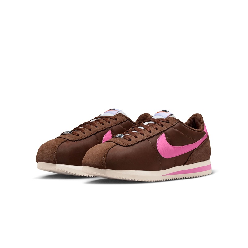 Cortez Textile Shoes – Fauna Brown/Sail/White/Pink Spell