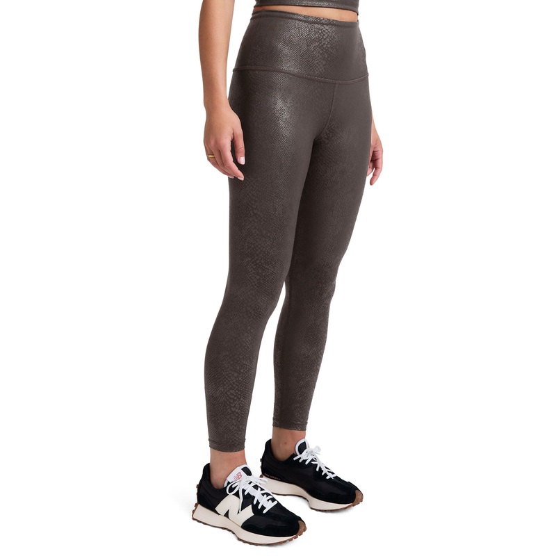 PowerShine High Waisted Midi Legging – Viper Espresso