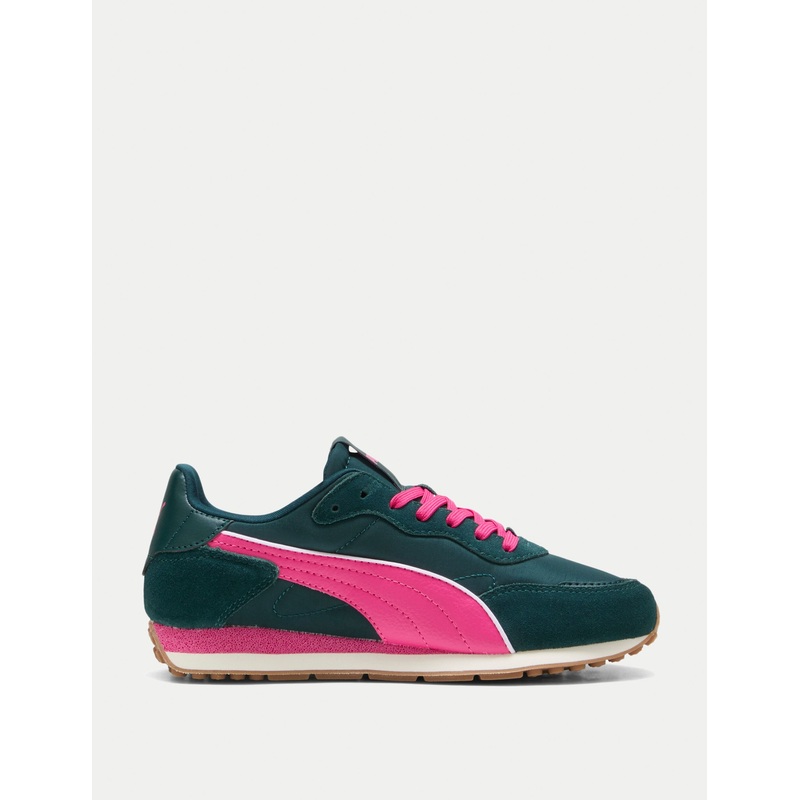 ST Miler Rose Sneakers – Green Terrain/Posie Pink/Gum