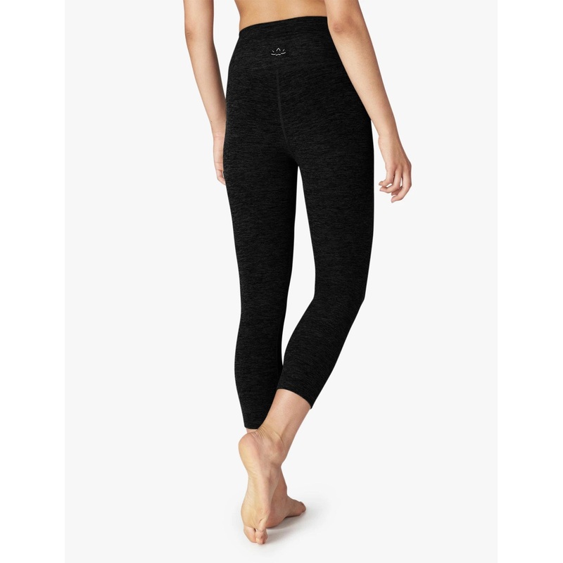 Spacedye Walk and Talk High Waisted Capri Legging – Darkest Night