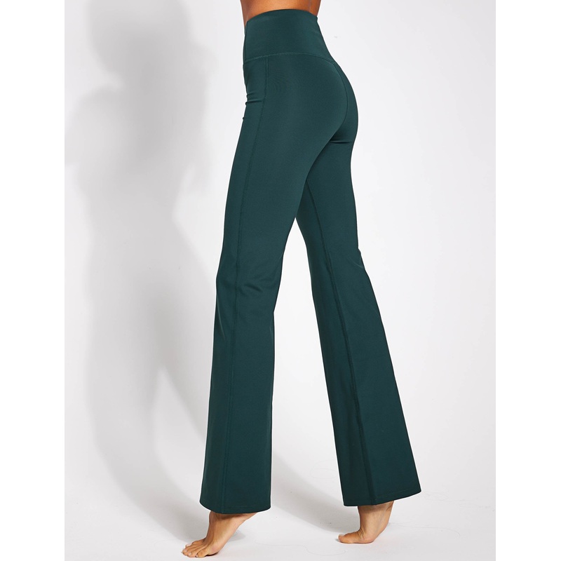 Compressive Flare Legging – Moss