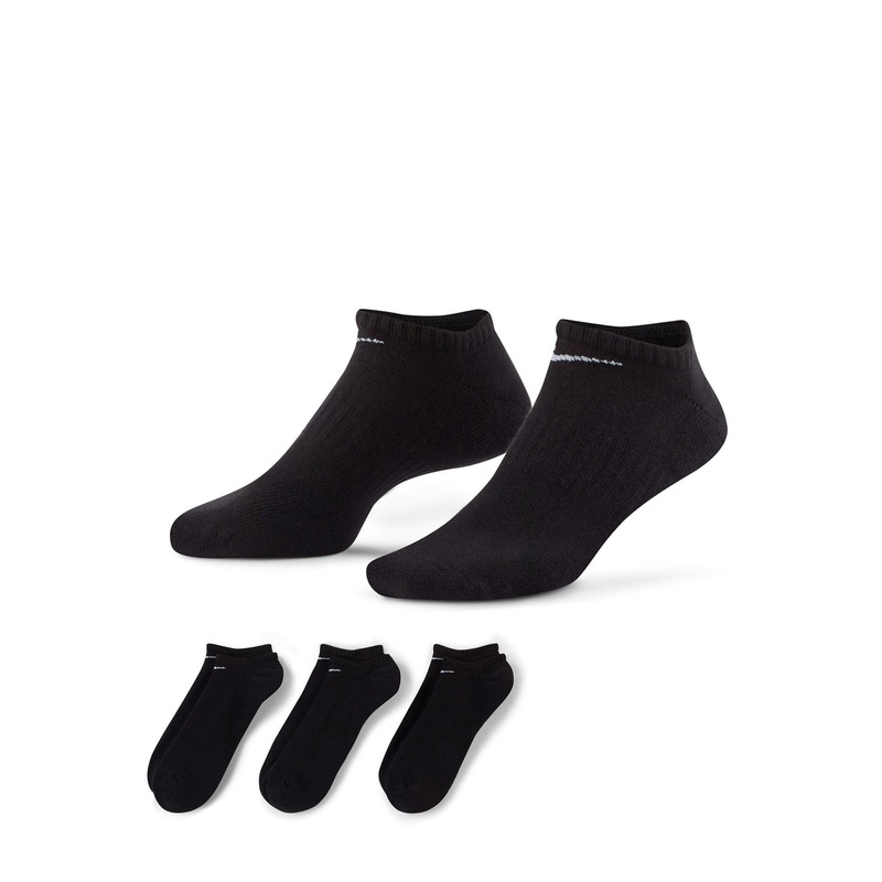 Everyday Cushioned Socks (3 pairs) – Black/White