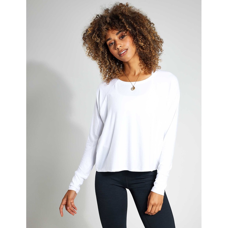 Featherweight Daydreamer Pullover – Cloud White