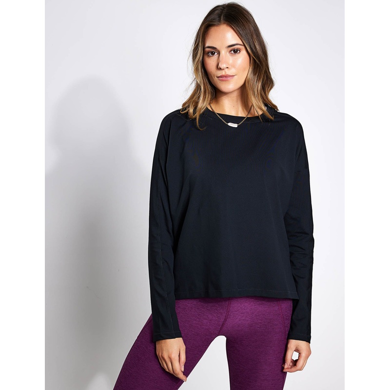 ReSet Long Sleeve Tee – Black