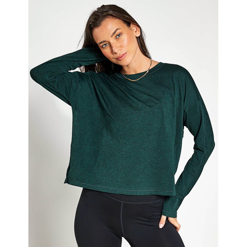 ReSet Long Sleeve Tee – Moss