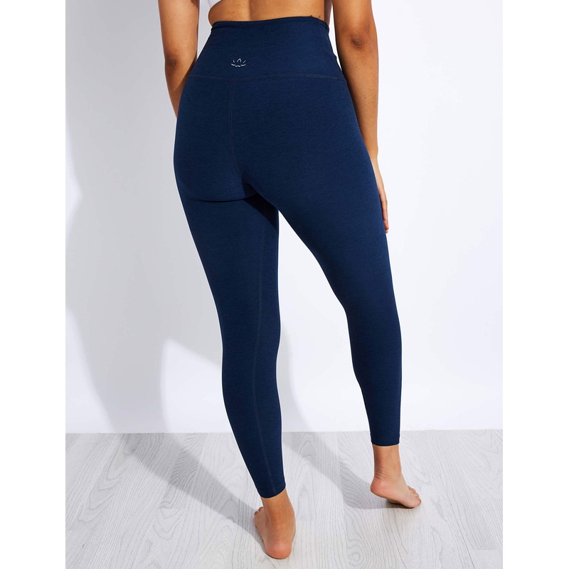 Spacedye At Your Leisure High Waisted Midi Legging – Nocturnal Navy