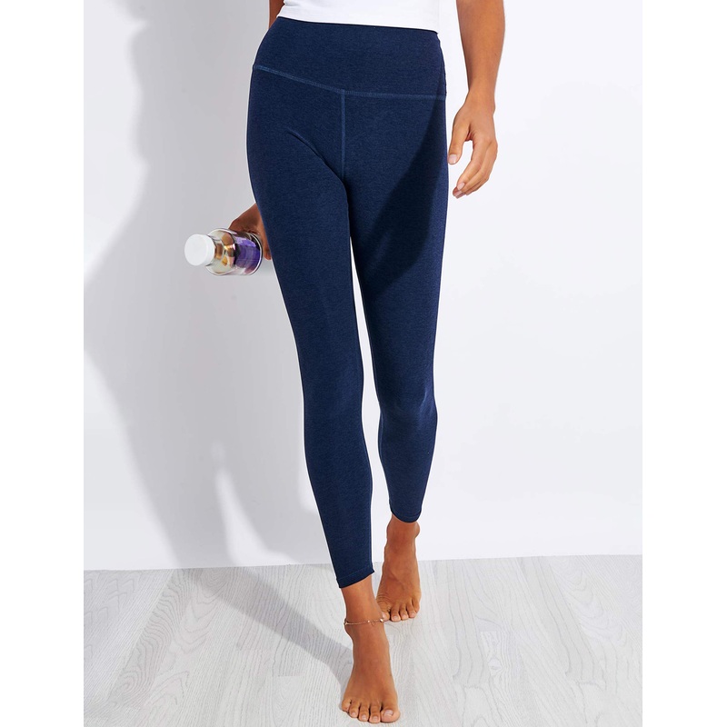 Spacedye Caught In The Midi High Waisted Legging – Nocturnal Navy
