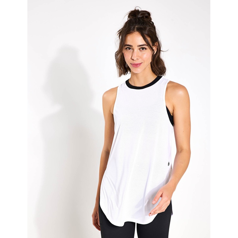 Zela Tank Top – White