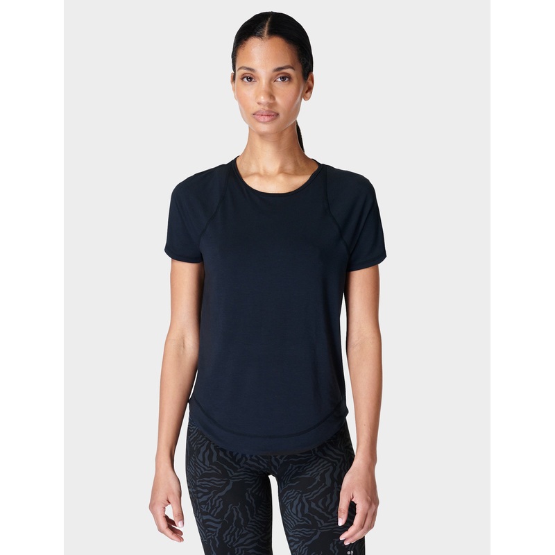 Breathe Easy Running T-Shirt – Black
