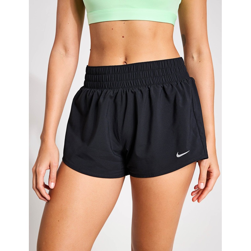 One Dri-FIT 3″ Brief-Lined Shorts – Black