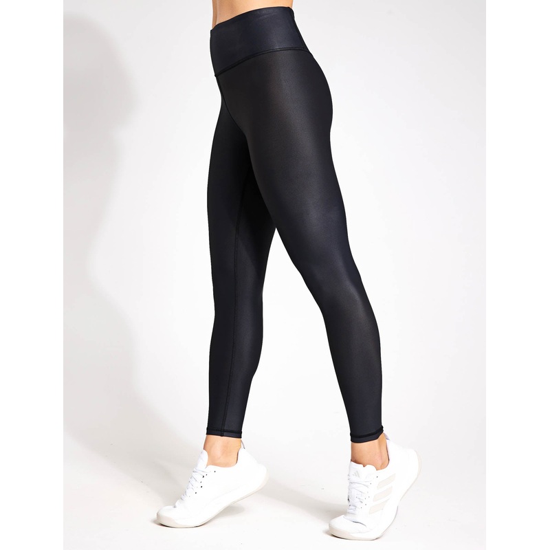 Zephyr Legging – High Shine Tarmac Black