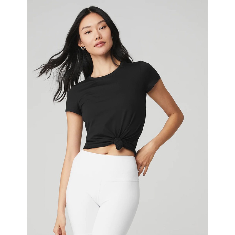 Alosoft Finesse Tee – Black