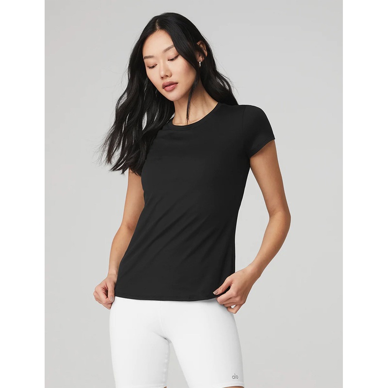 Alosoft Finesse Tee – Black