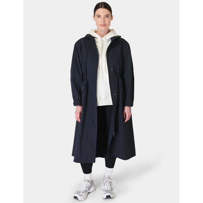 Motion Longline Parka – French Navy Blue