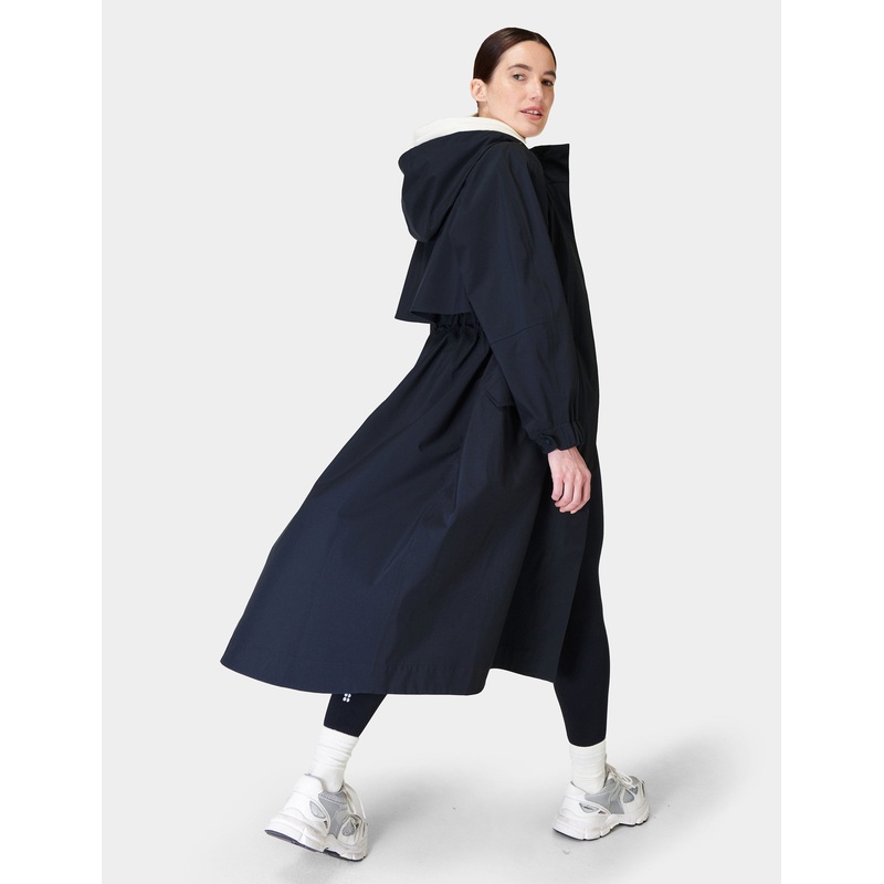 Motion Longline Parka – French Navy Blue