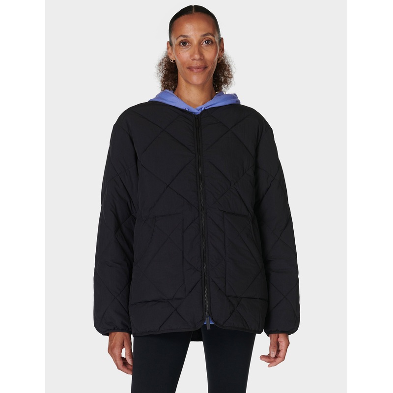 On The Move Quilted Jacket – Black