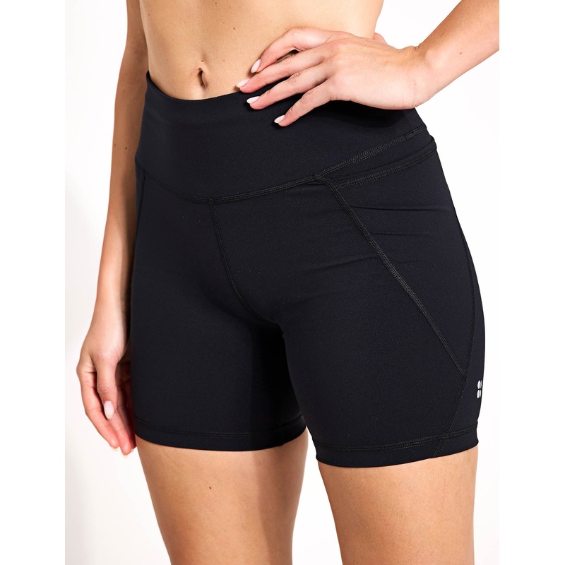 Power 6″ Cycling Shorts – Black