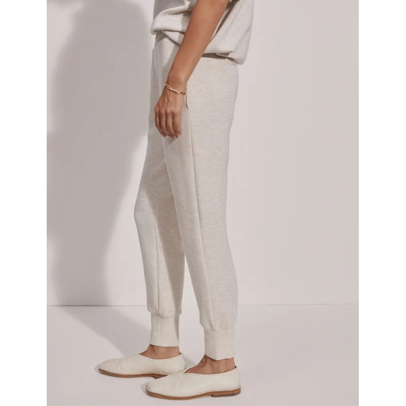 The Slim Cuff Pant 27.5″ – Ivory Marl