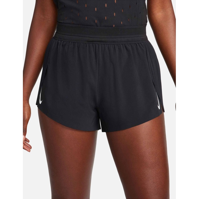 AeroSwift Dri-FIT ADV 3″ Running Shorts – Black/White