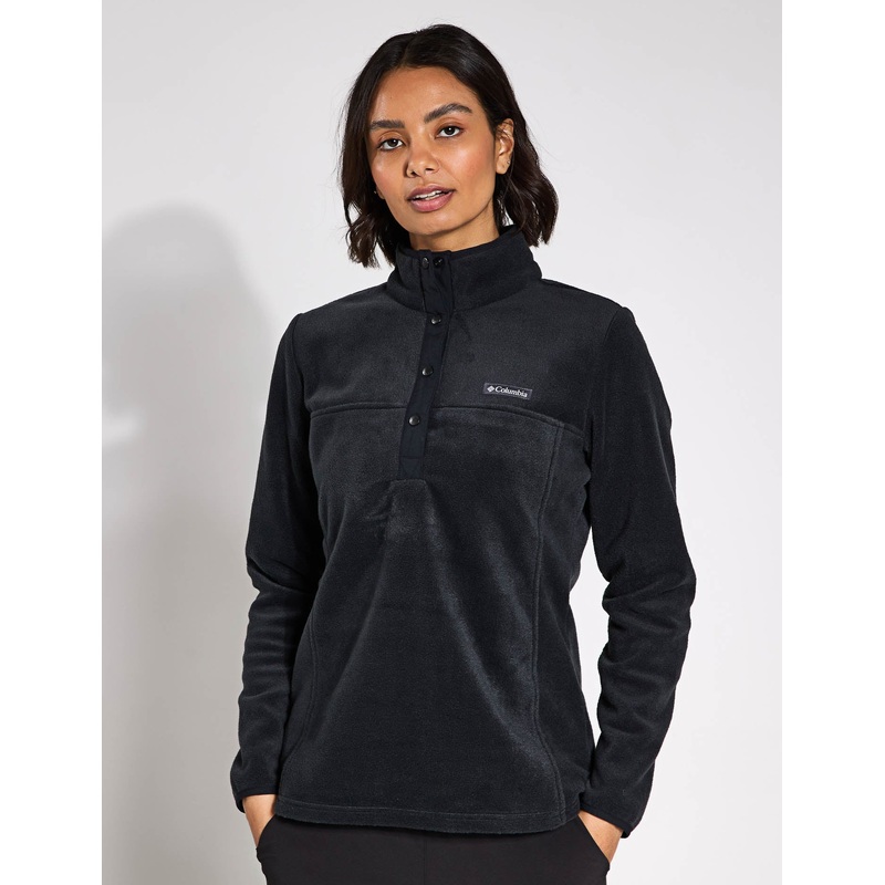Benton Springs Half Snap Pullover – Black
