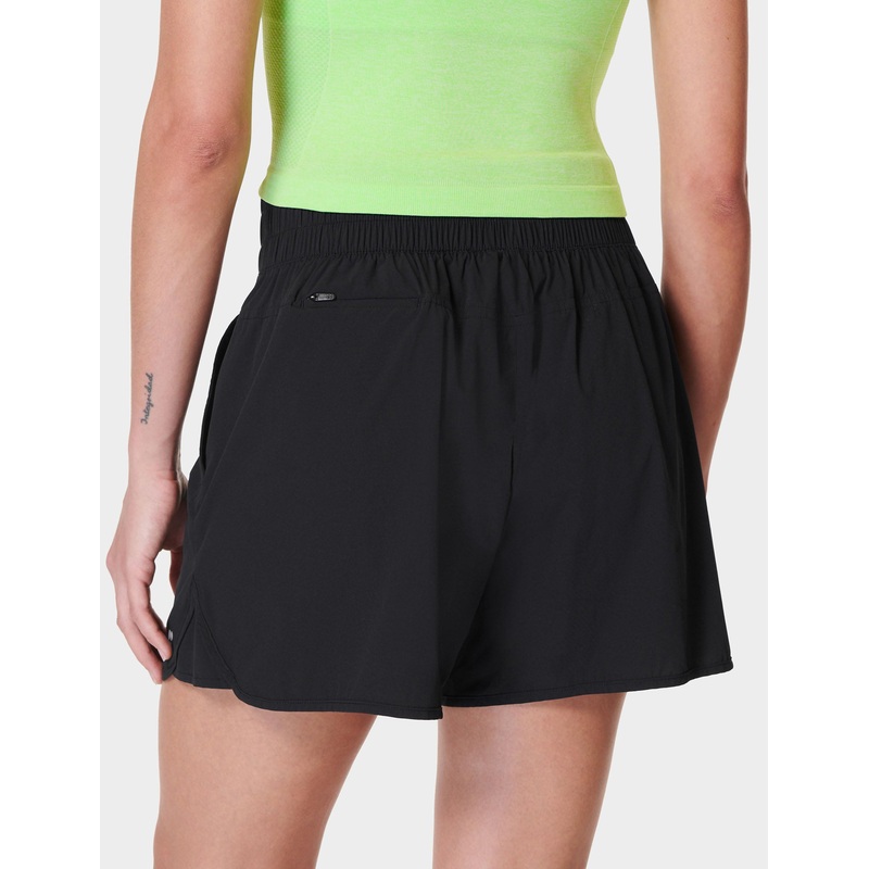 Relay Shell Shorts – Black