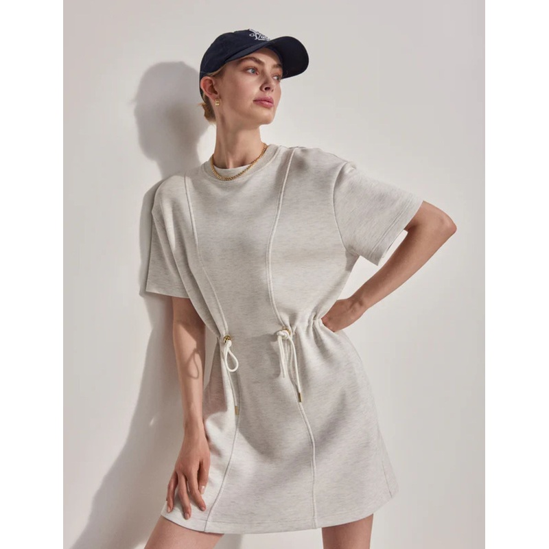 Maple Dress – Ivory Marl
