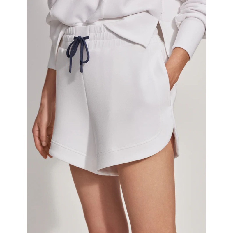 Ollie High Waisted Short 3.5″ – White