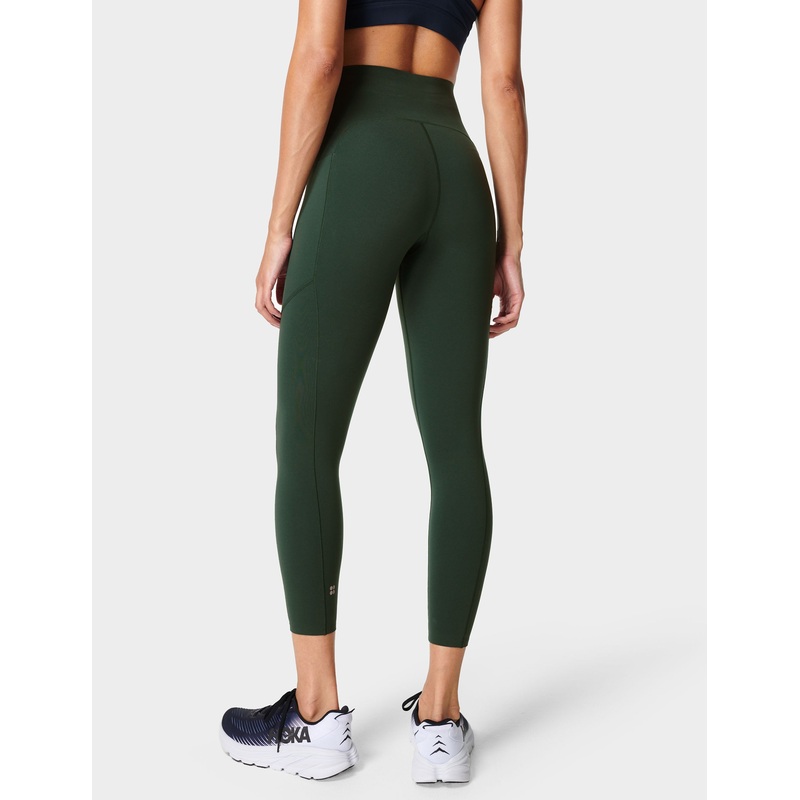 Power UltraSculpt High Waisted Gym 7/8 Leggings – Trek Green