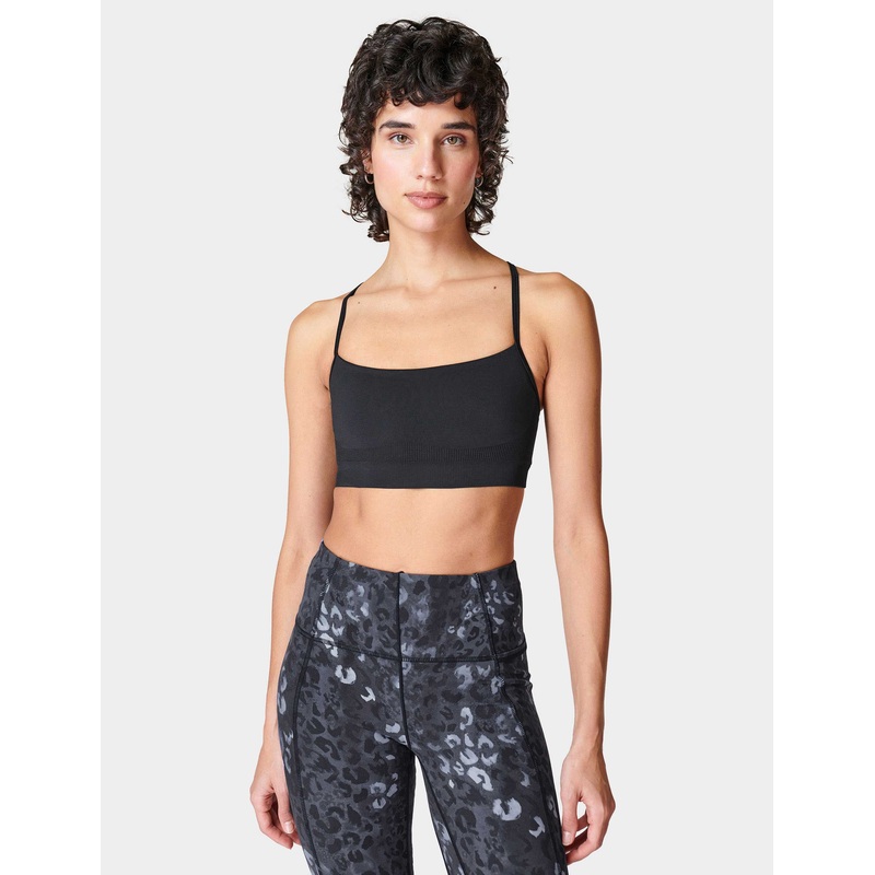 Spirit Restored Yoga Bra – Black