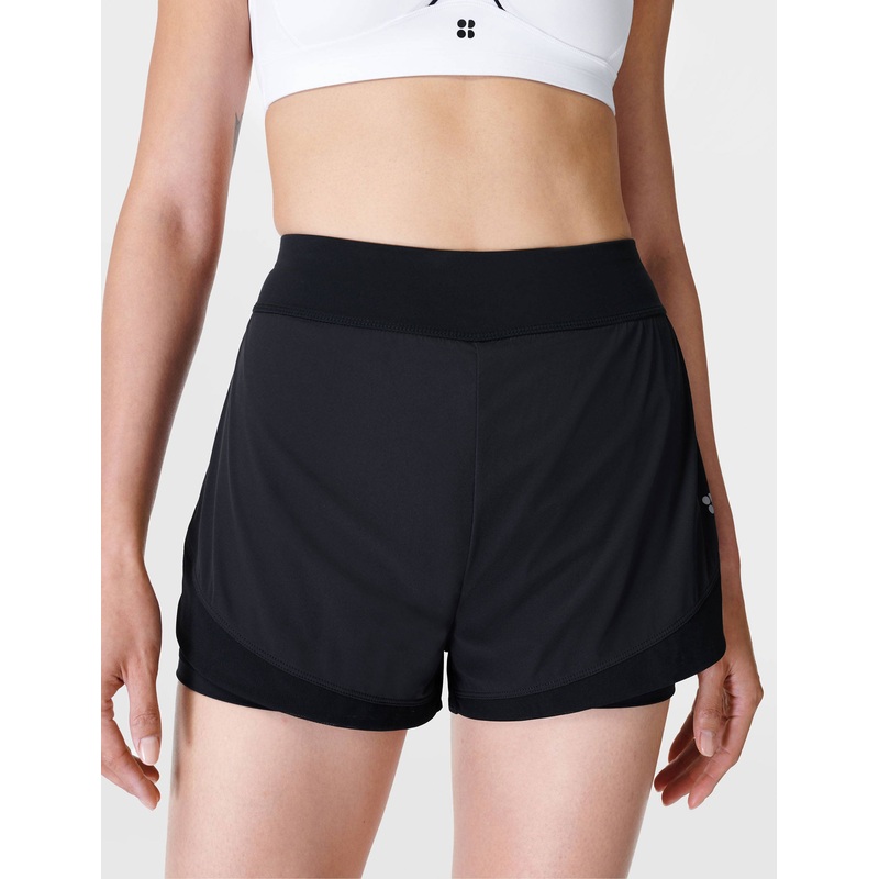 Tempo Run Shorts – Black