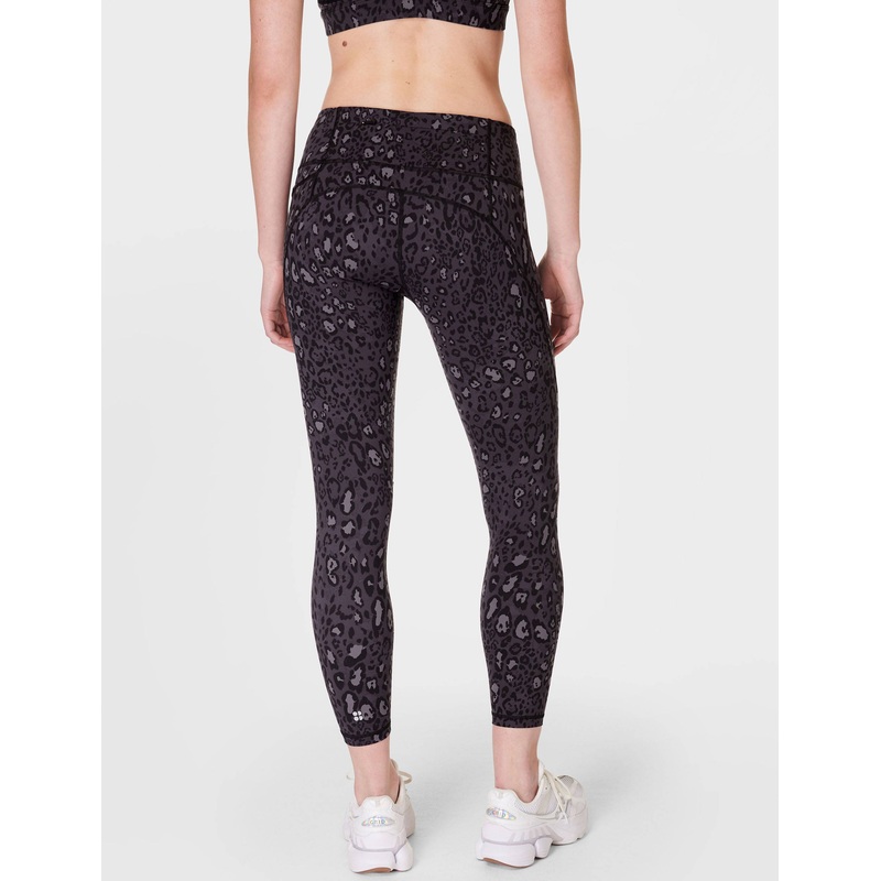Power 7/8 Gym Leggings – Black Luxe Leopard Print