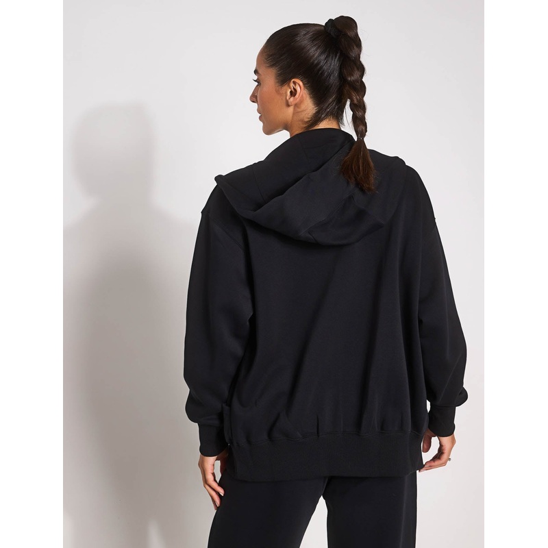 Sportswear Phoenix Fleece Oversized Hoodie – Black/Sail