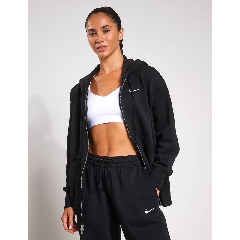 Sportswear Phoenix Fleece Oversized Hoodie – Black/Sail