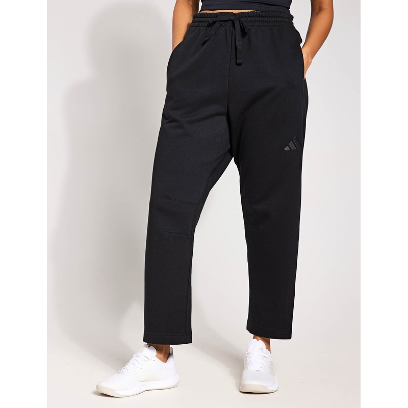 ALL SZN Fleece Barrel Leg Joggers – Black