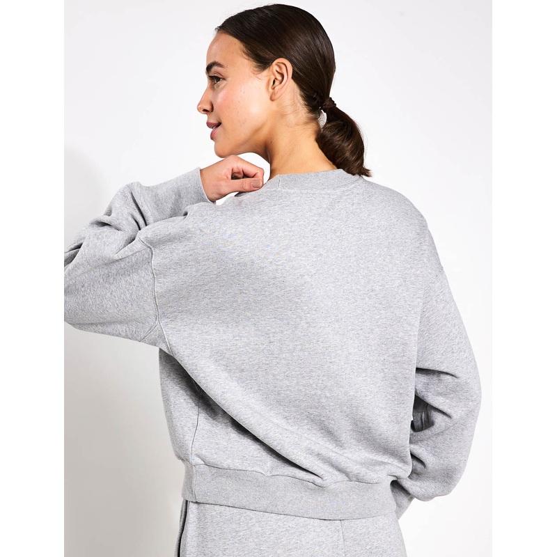 ALL SZN Fleece Loose Sweatshirt – Medium Grey Heather