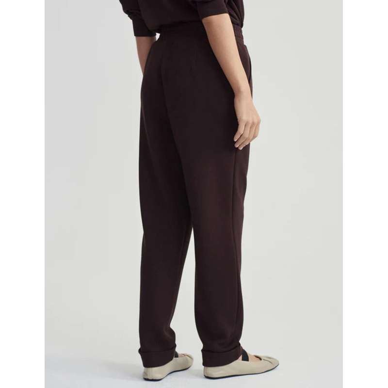 The Rolled Cuff Pant 25″ – Coffee Bean