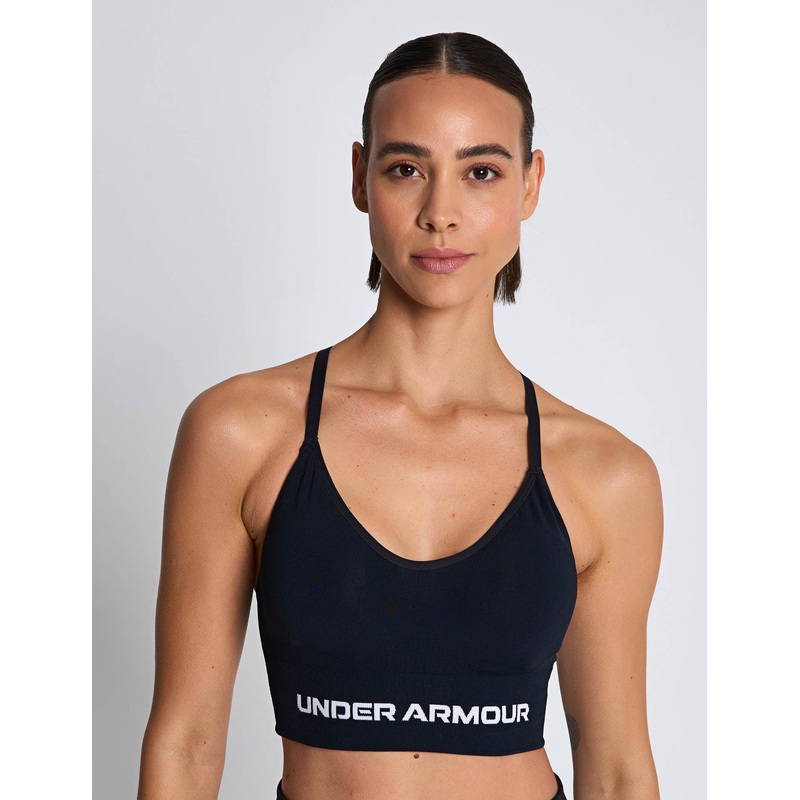 Vanish Seamless Low Sports Bra – Black/White