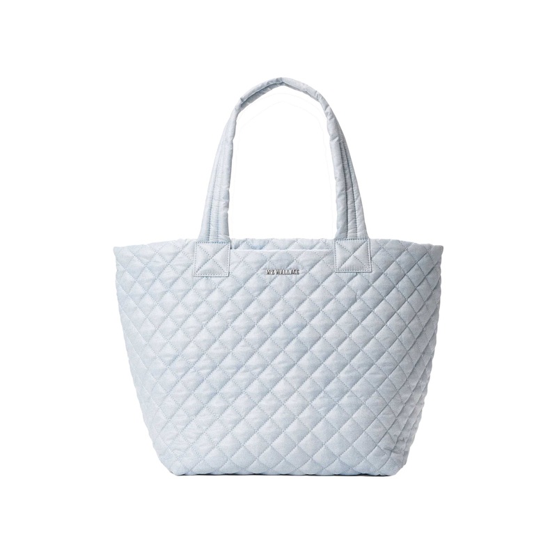 Medium Metro Tote Deluxe – Chambray