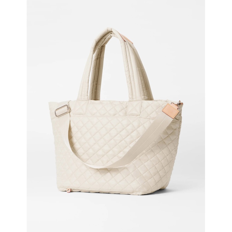 Medium Metro Tote Deluxe – Sandshell