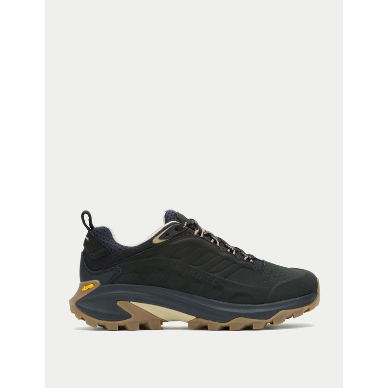 Moab Speed 2 Leather Waterproof – Black