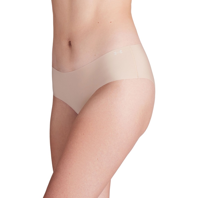Pure Stretch 3-Pack No Show Hipster – Nude