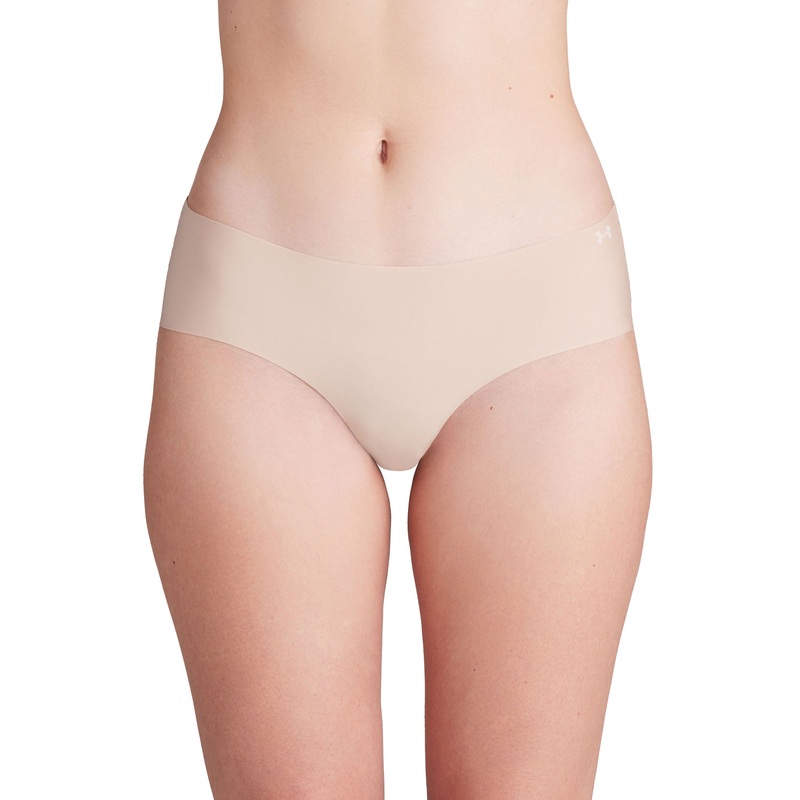 Pure Stretch 3-Pack No Show Hipster – Nude