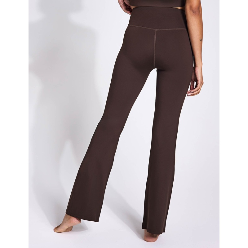 Compressive Flare Legging – Cocoa Bean