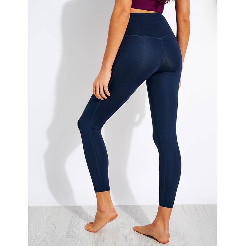 High Waisted 7/8 Pocket Legging – Midnight