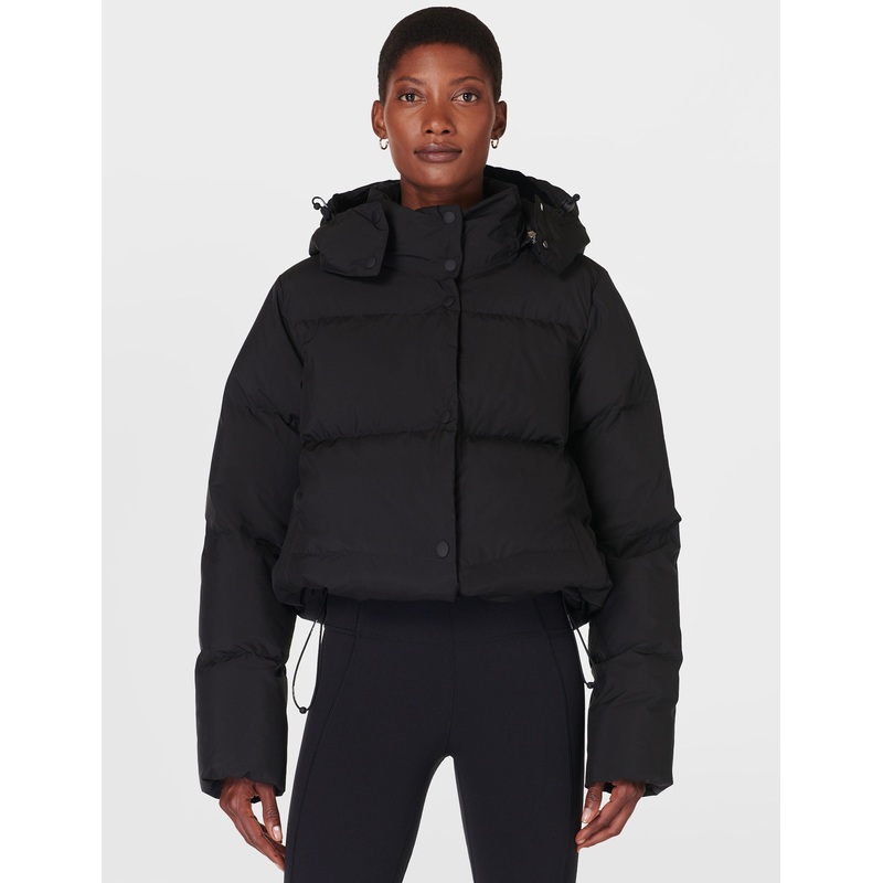 Nimbus Short Puffer – Black