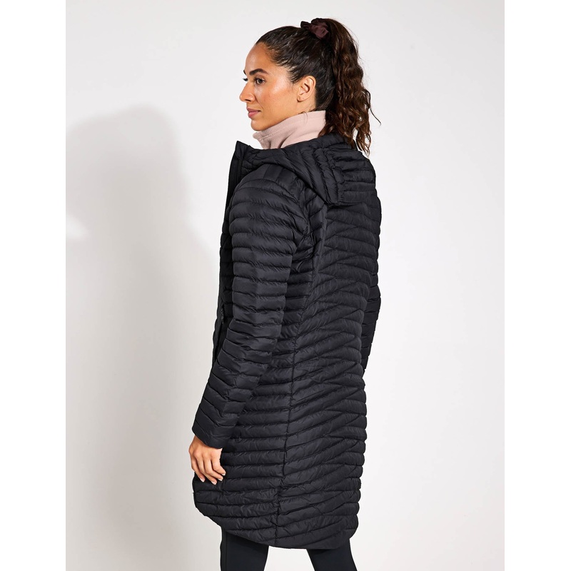 Nula Micro Jacket Long – Black