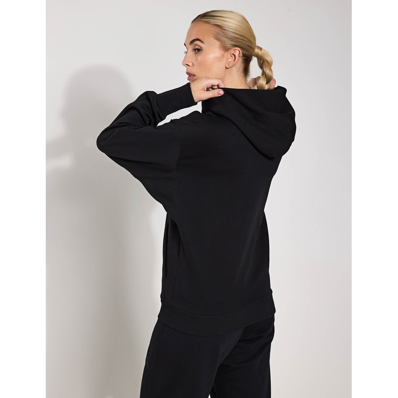 ALL SZN Fleece Full-Zip Hoodie – Black